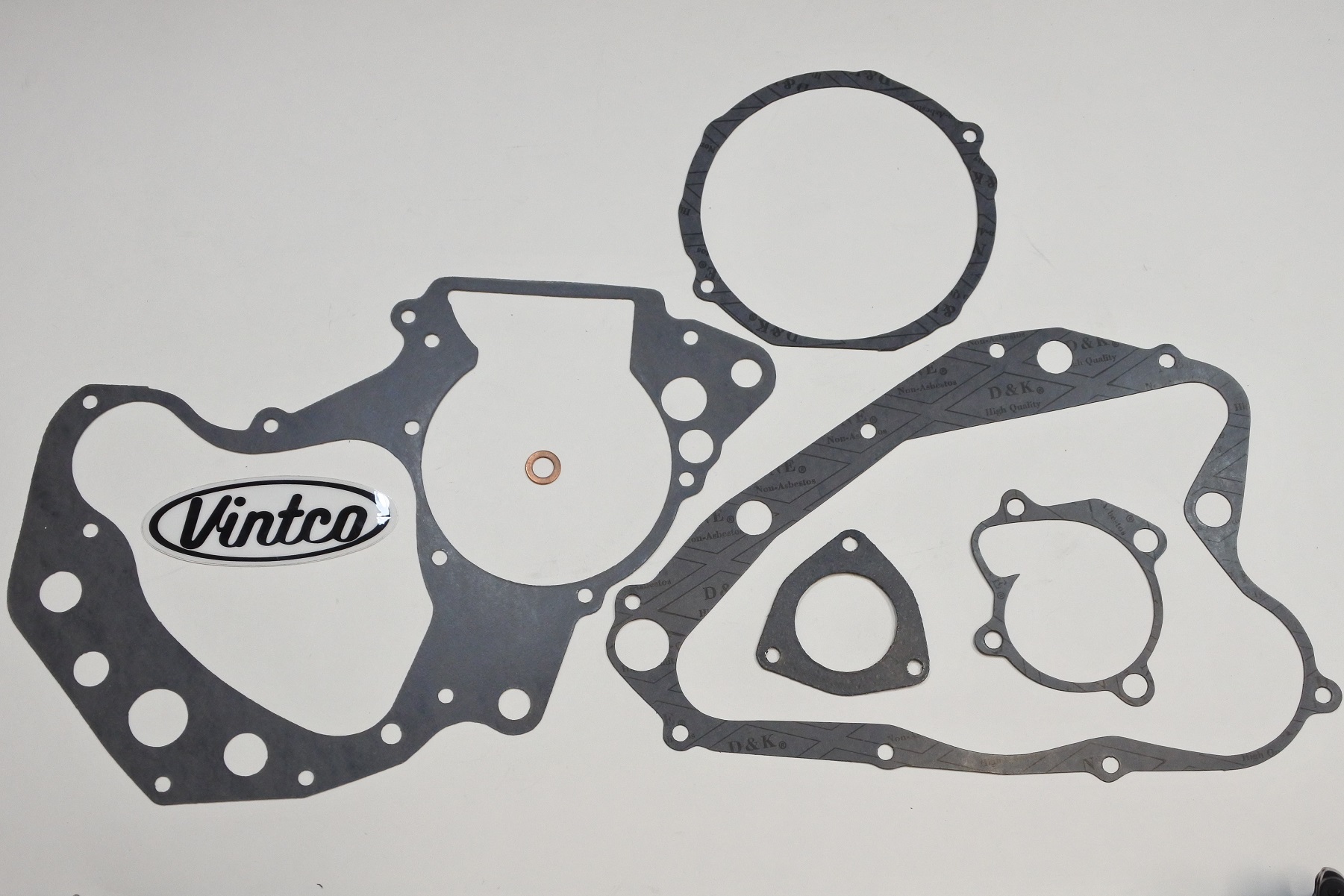 ENGINE GASKET KIT 82-83 SUZUKI RM 125 VINTCO KEG055 thumbnail 2