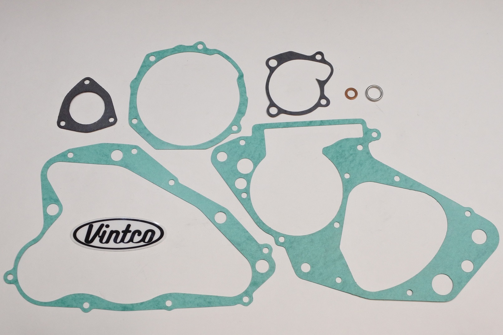 ENGINE GASKET KIT 84-85 SUZUKI RM 125 VINTCO KEG056 image 1