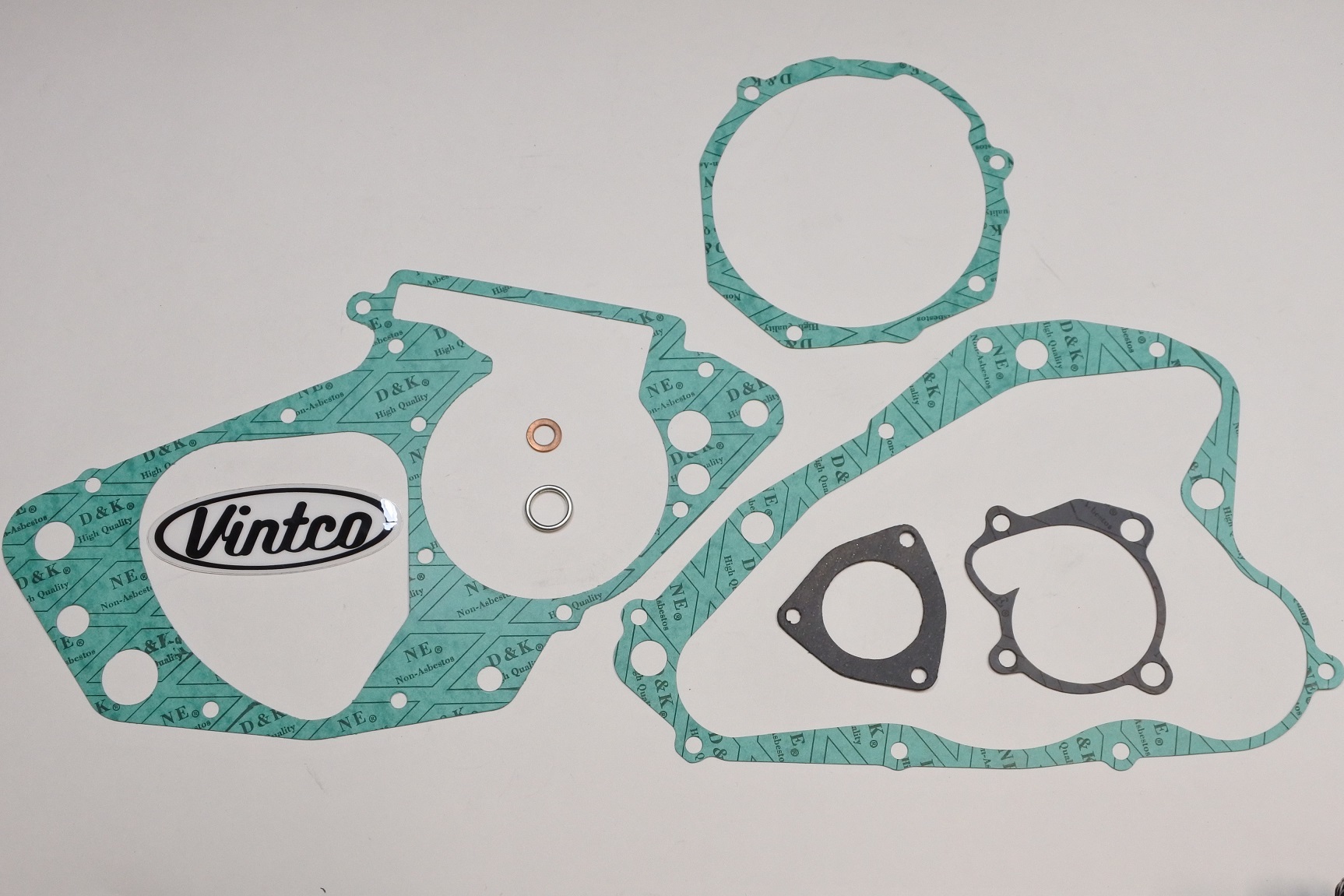 ENGINE GASKET KIT 84-85 SUZUKI RM 125 VINTCO KEG056 thumbnail 2