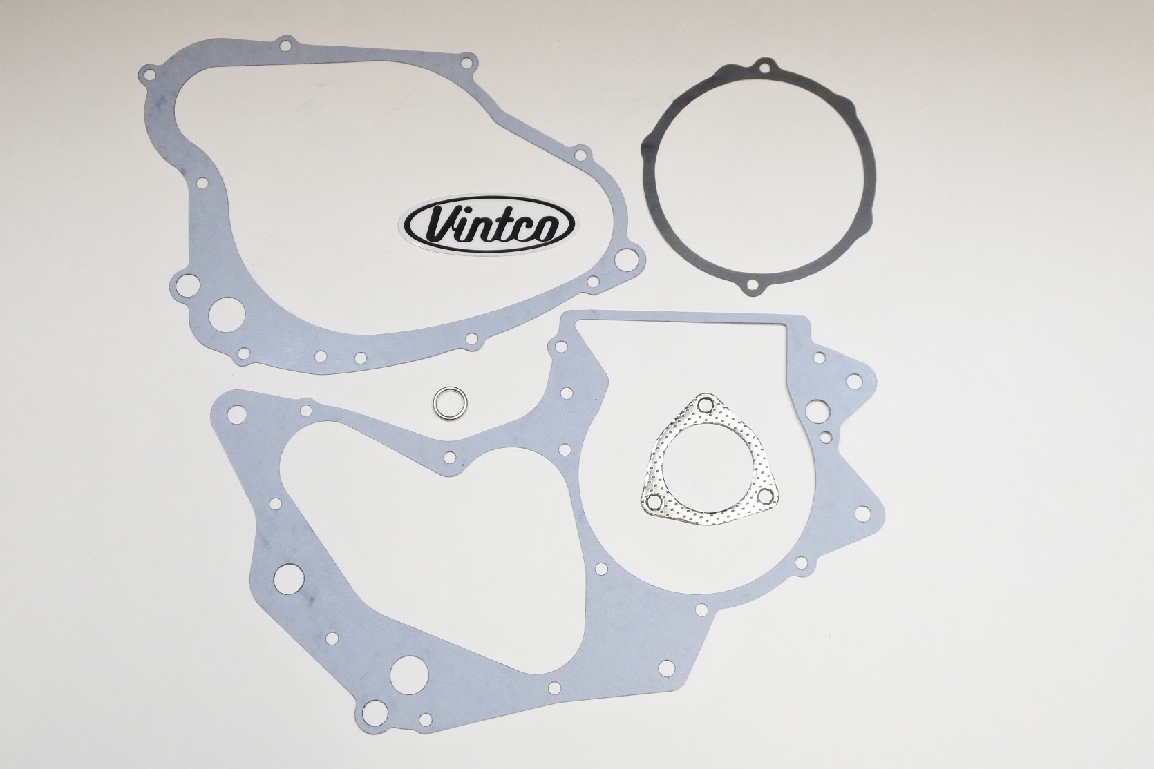 ENGINE GASKET KIT 81-82 SUZUKI RM 465 VINTCO KEG072 image 1