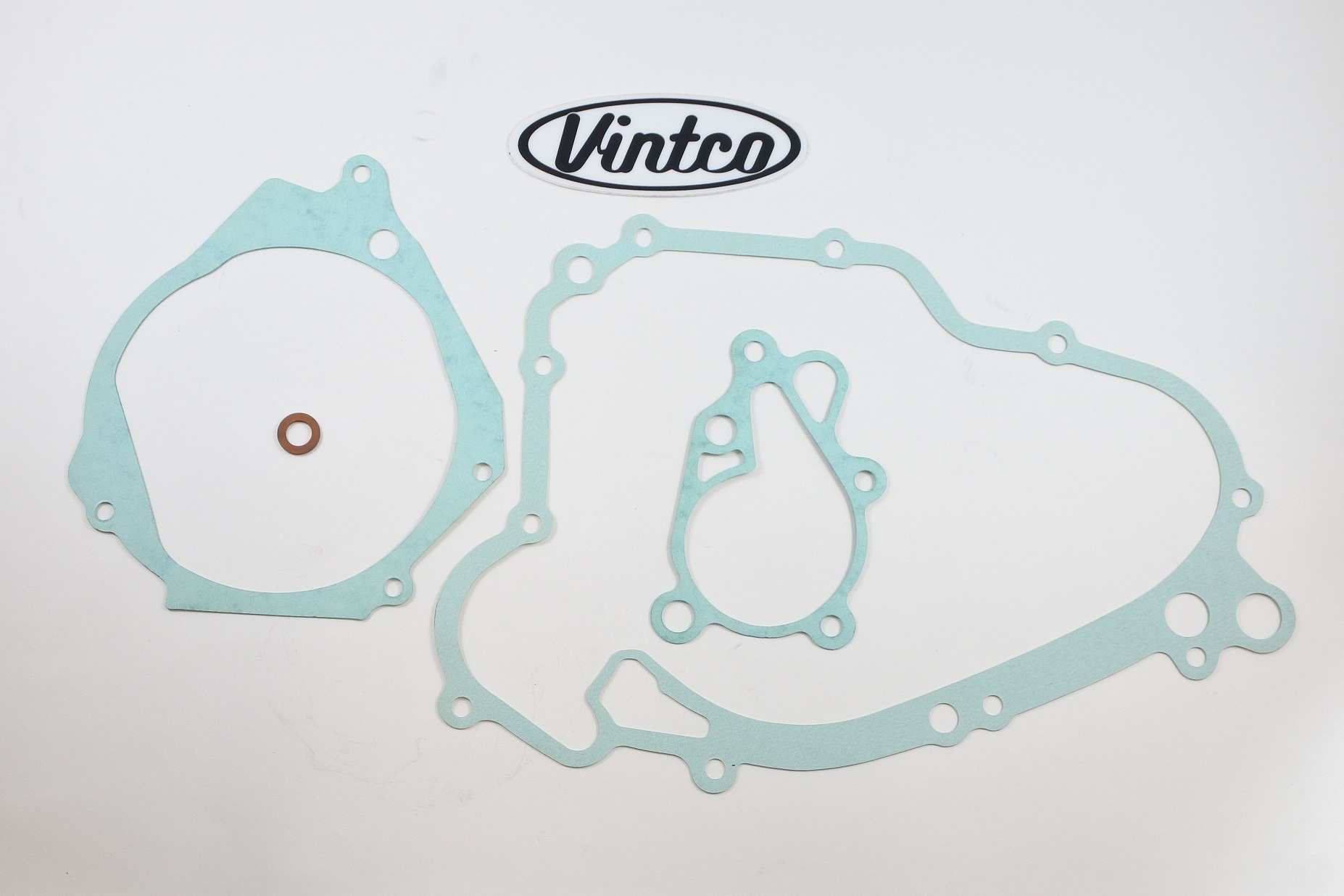 ENGINE GASKET KIT 83-85 SUZUKI RM 80 VINTCO KEG077 image 1