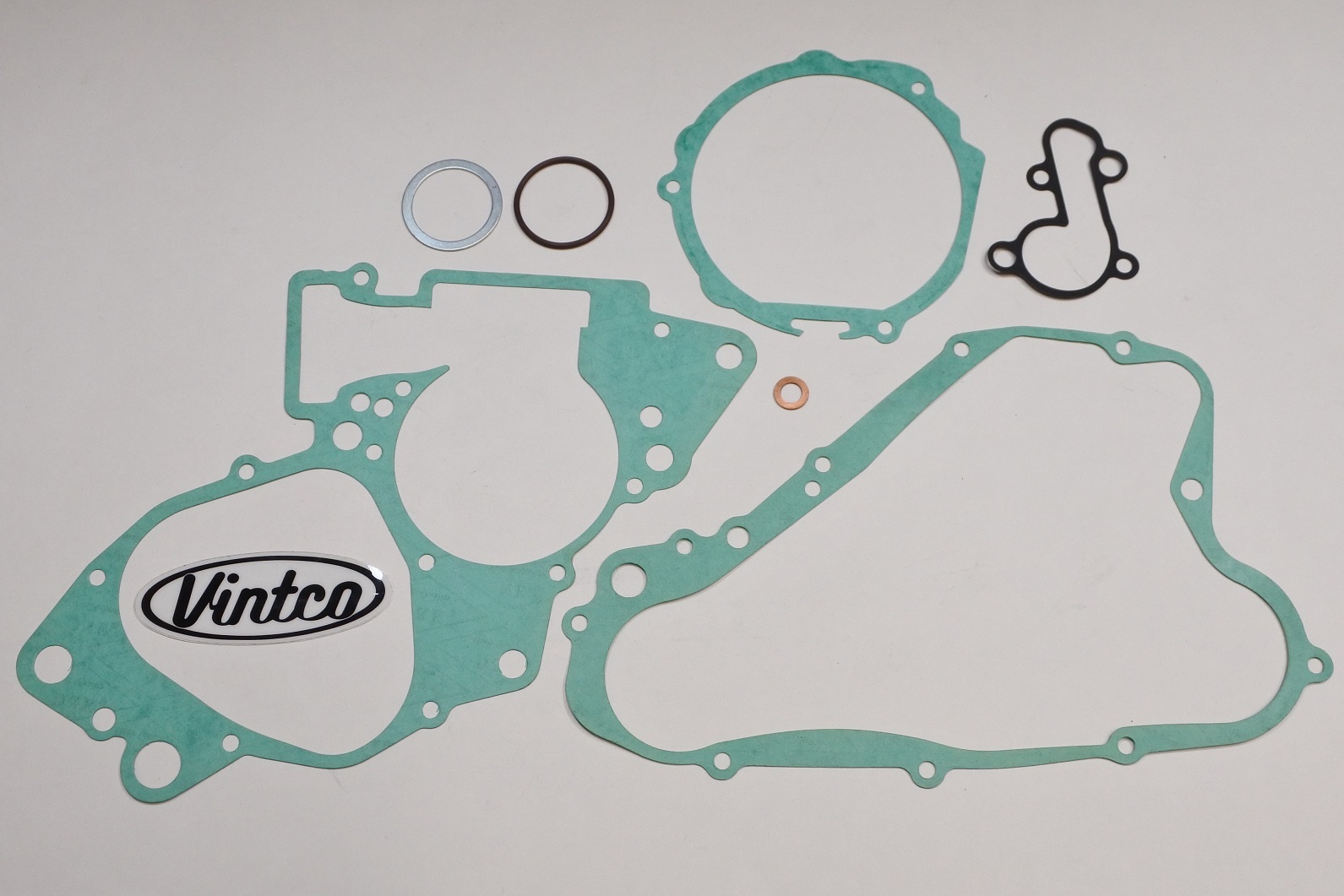 ENGINE GASKET KIT 89-01 SUZUKI RM 80 VINTCO KEG079 image 1
