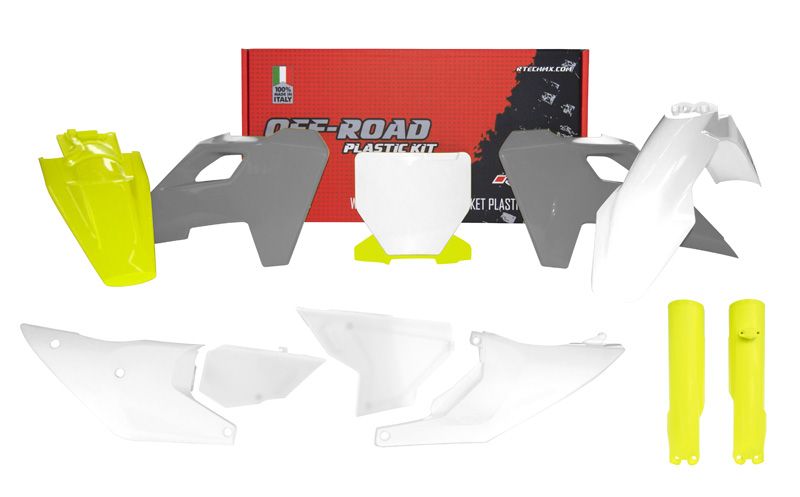 PLASTIC KIT/8 2023-24 TC/TX/FC/FX OEM 2024 COLOURS, RTECH R-KITHSQ-OEM-833 image 1