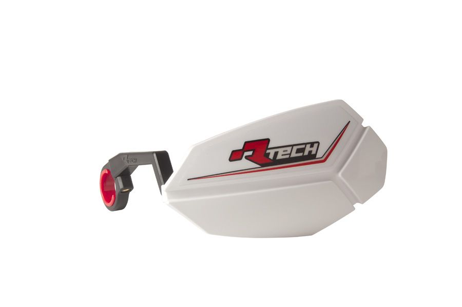 R20 BIKE BICYCLE HANDGUARDS - WHITE - RTECH B-KITPMR20BN0 image 1