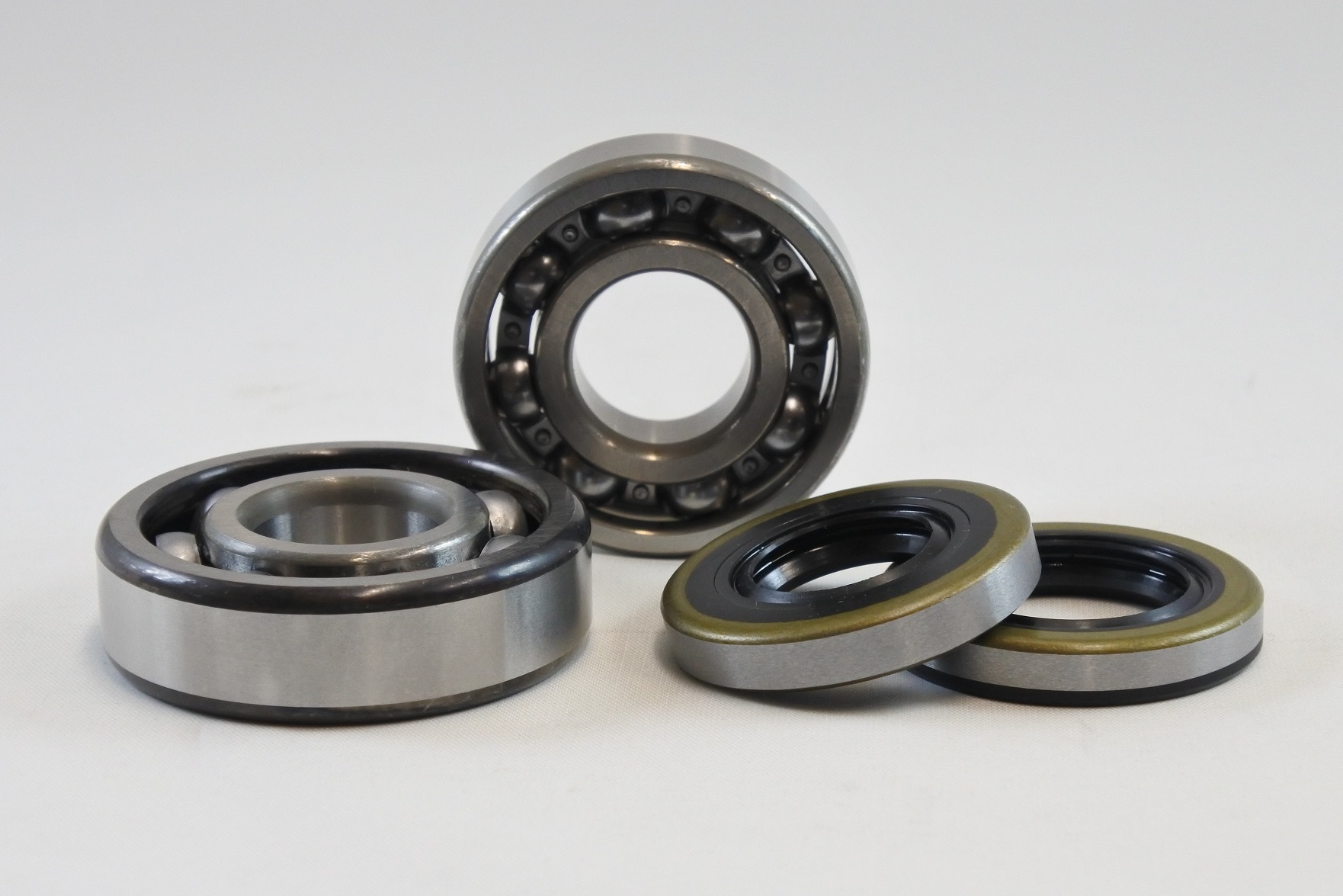MAIN BEARING AND SEAL KIT 74-83 KAWASAKI KD KE KS KX 125 VINTCO KMB007 thumbnail 4