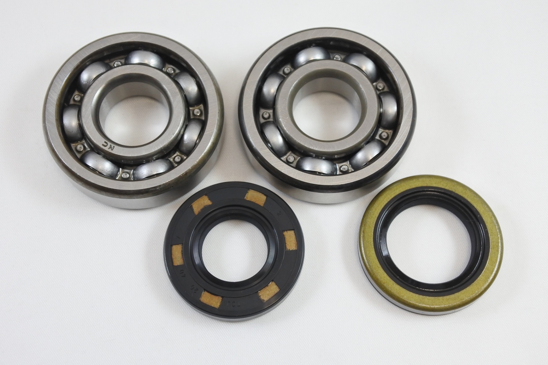 MAIN BEARING AND SEAL KIT 78-79 KAWASAKI KX 125 VINTCO KMB008 thumbnail 2