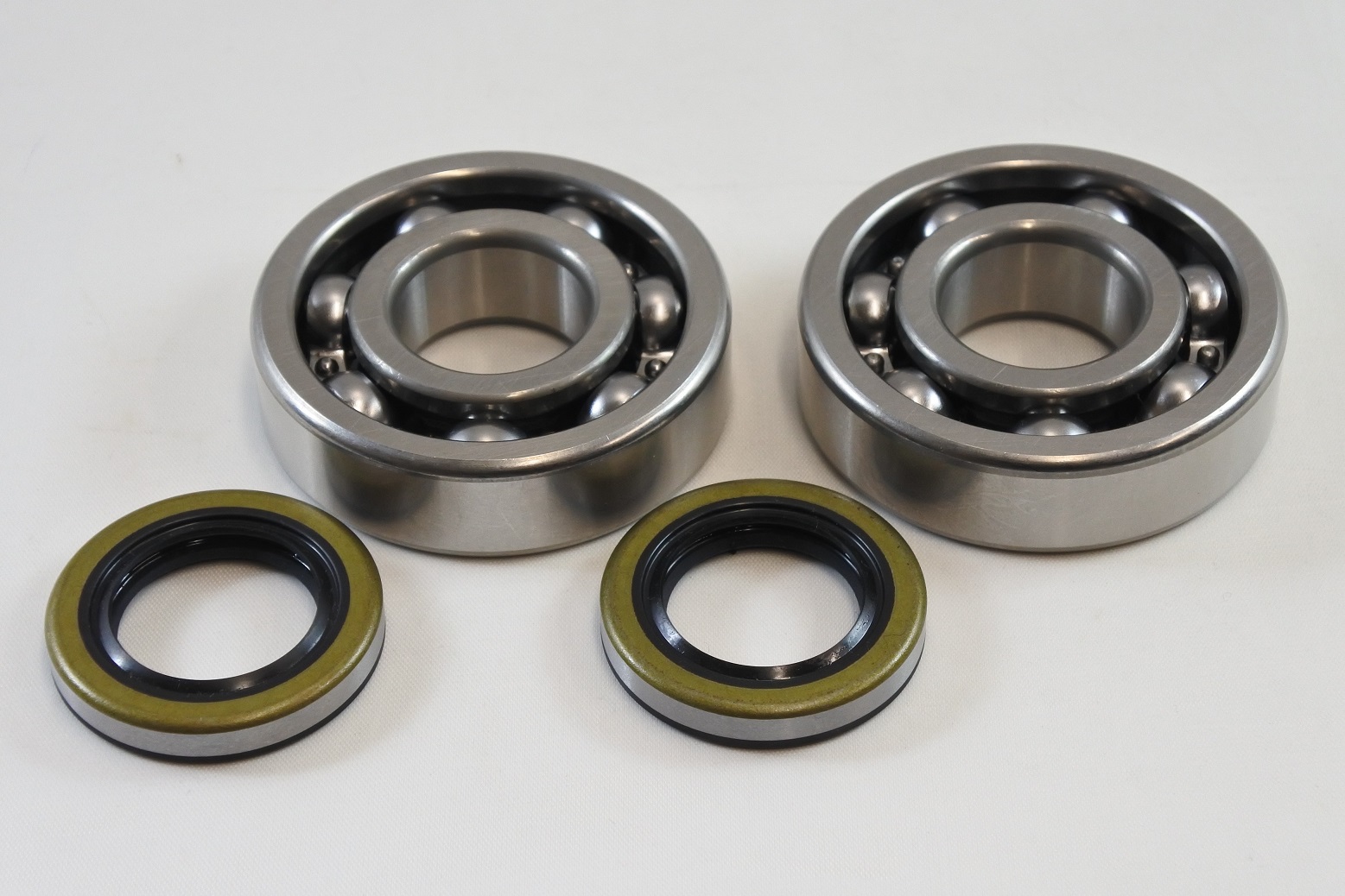 MAIN BEARING AND SEAL KIT 80-89 KAWASAKI KDX KX 125 175 200 VINTCO KMB009 thumbnail 2