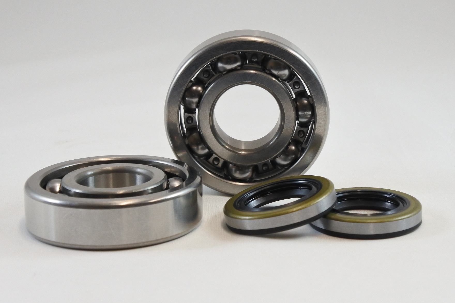 MAIN BEARING AND SEAL KIT 80-89 KAWASAKI KDX KX 125 175 200 VINTCO KMB009 thumbnail 4