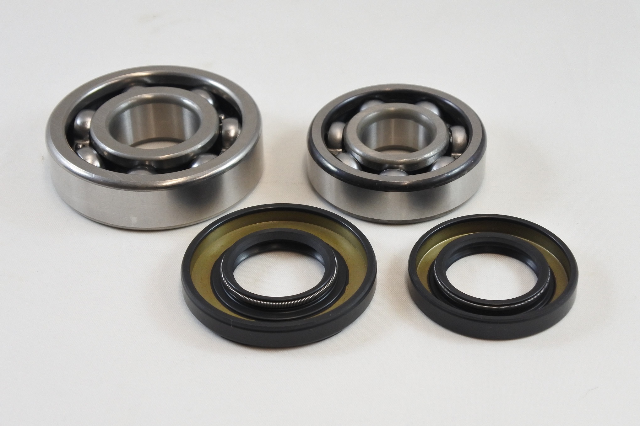 MAIN BEARING AND SEAL KIT 75-81 SUZUKI DS TS RM 100 125 VINTCO KMB014 thumbnail 3