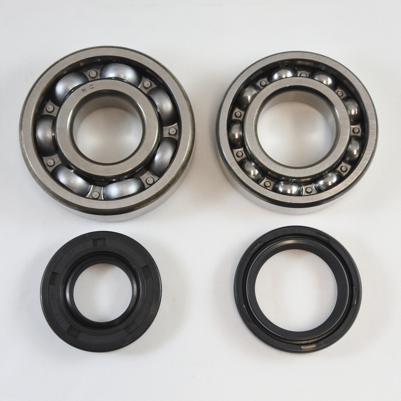 MAIN BEARING AND SEAL KIT 81-81 SUZUKI RM 125 VINTCO KMB017 image 1
