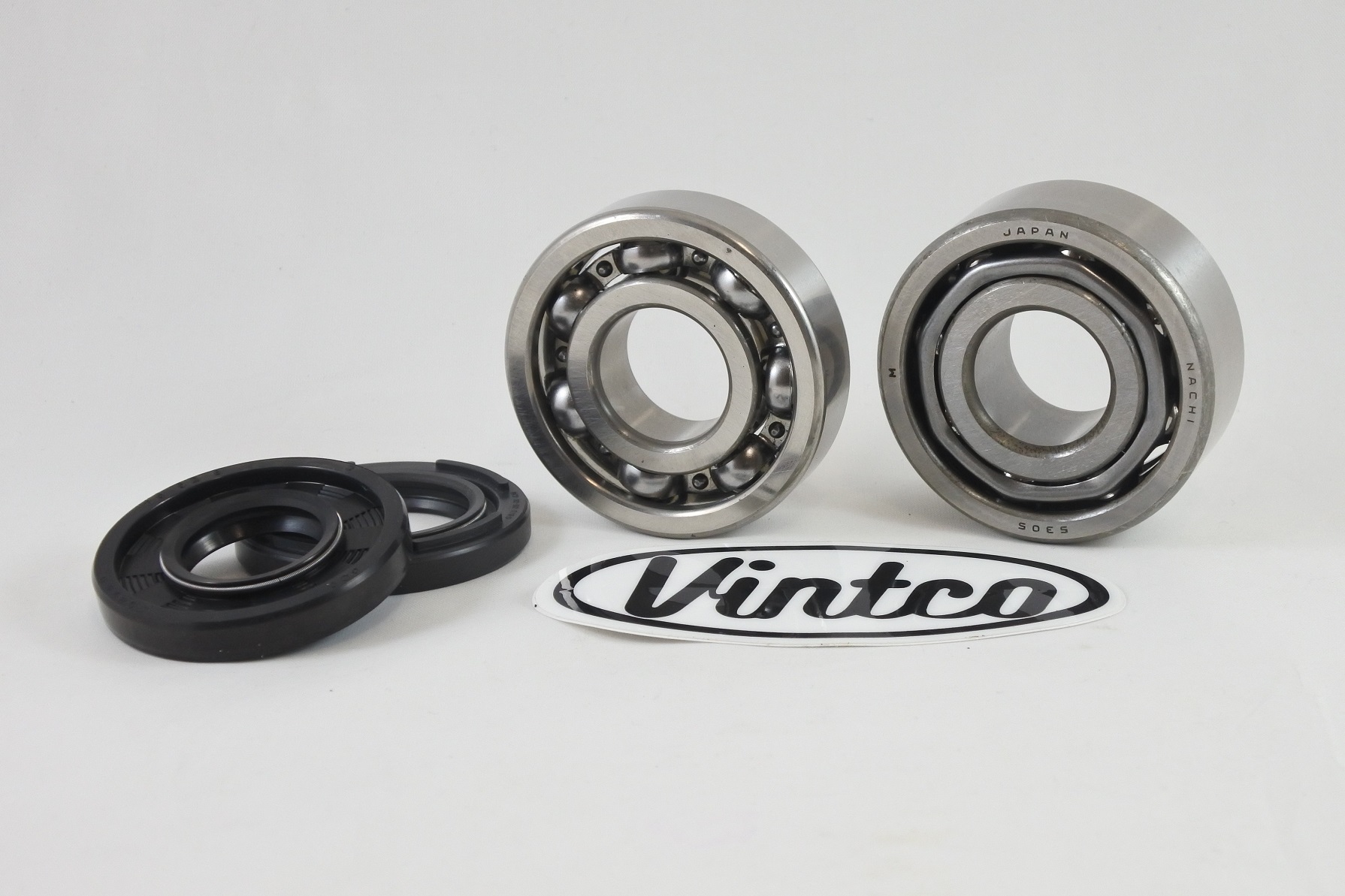 MAIN BEARING AND SEAL KIT 75-76 MAICO 250 400 440 VINTCO KMB027 image 1