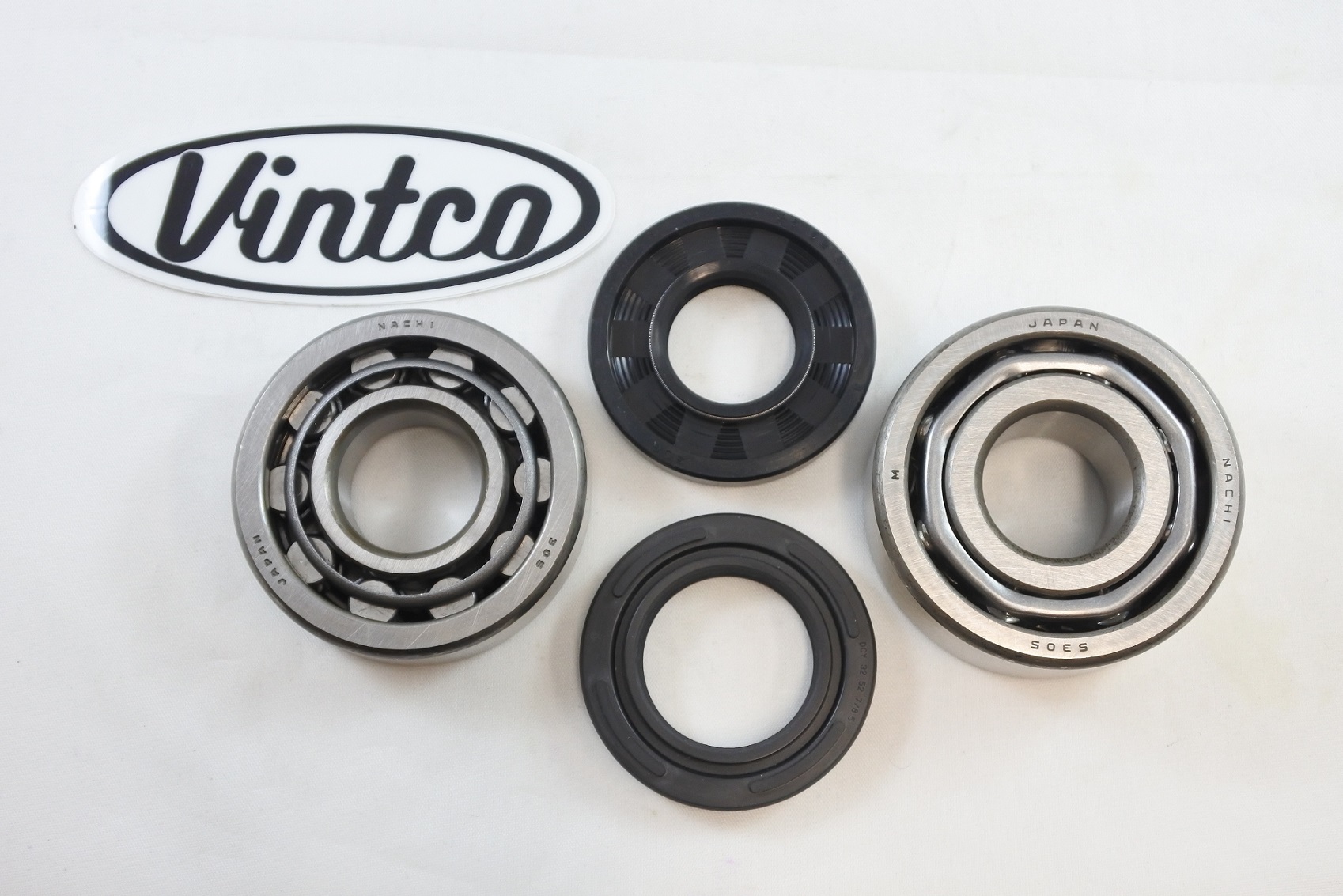 MAIN BEARING AND SEAL KIT 76-81 MAICO GS 250 400 440 490 VINTCO KMB028 thumbnail 2