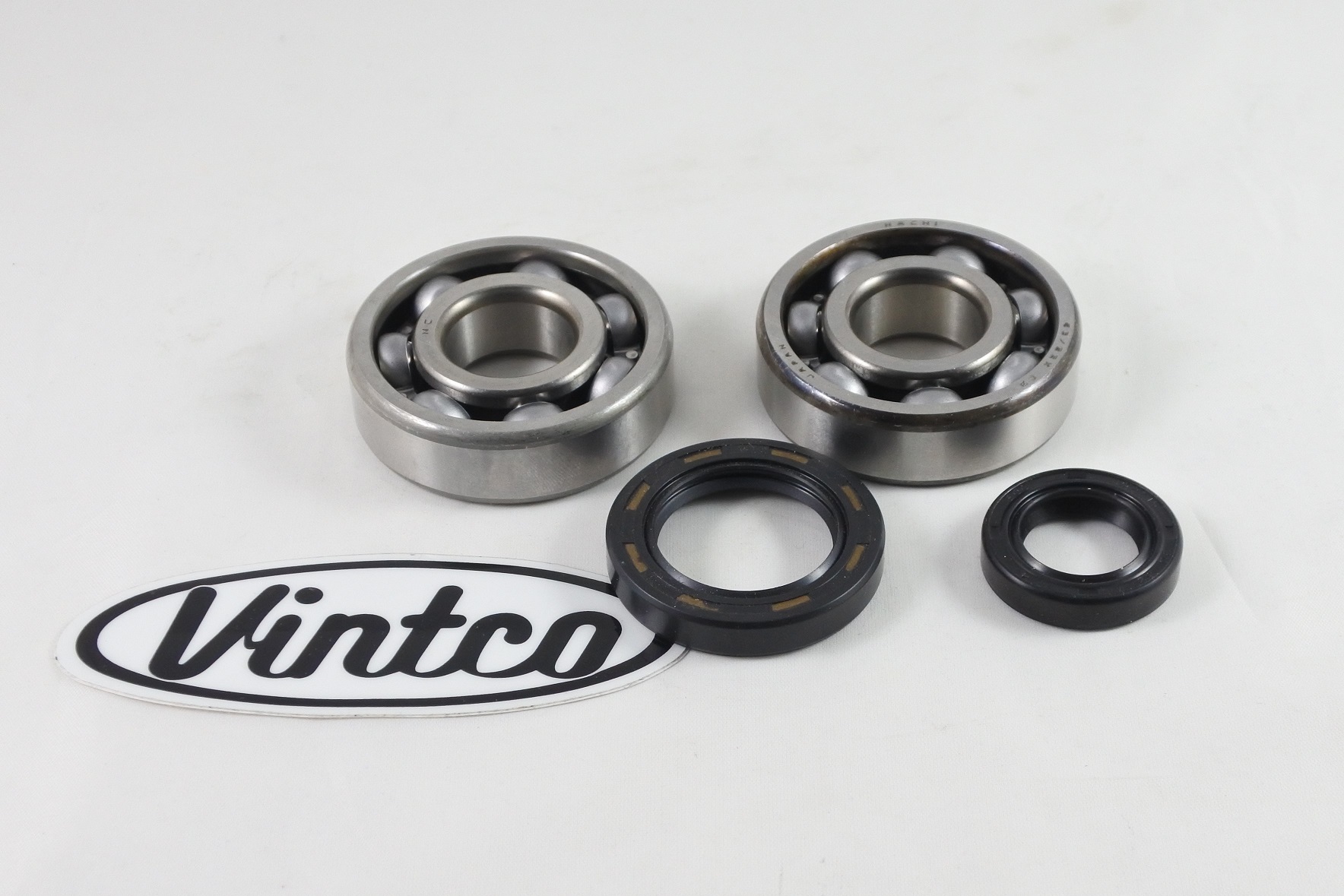 MAIN BEARING AND SEAL KIT 86-07 HONDA CR 125 VINTCO KMB030 thumbnail 3