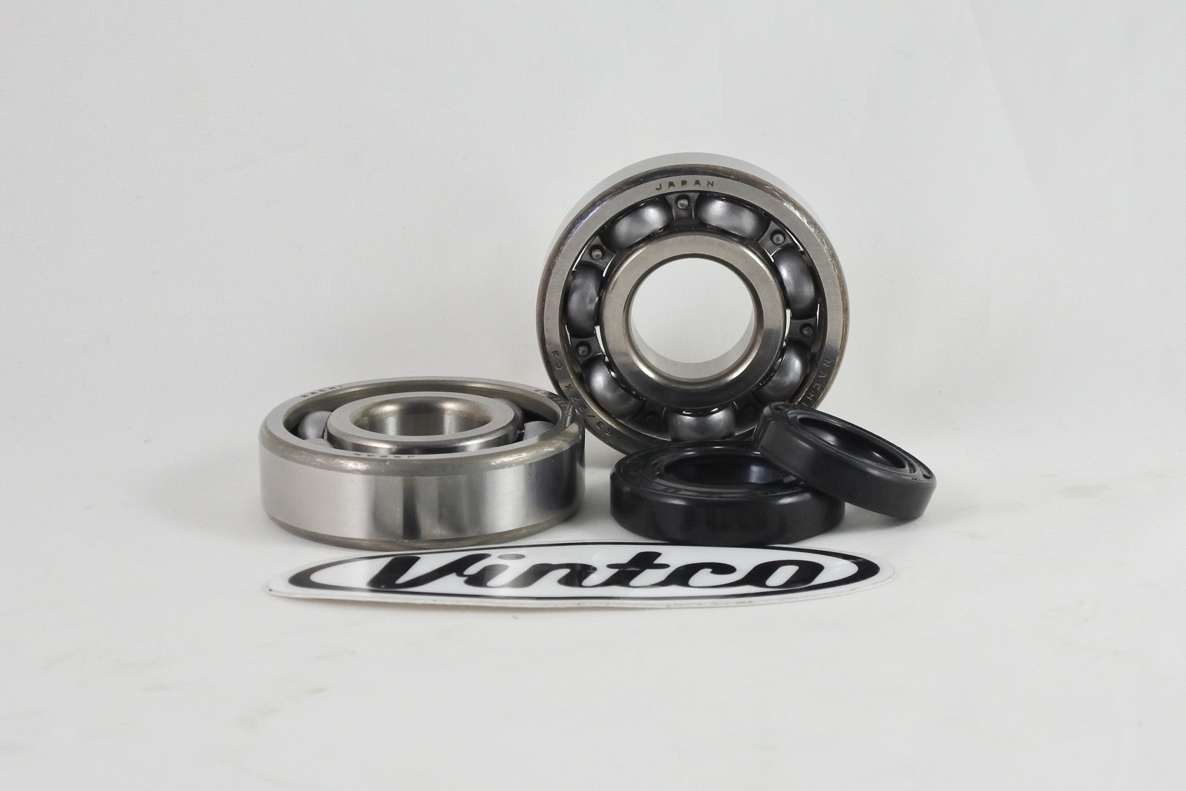 MAIN BEARING AND SEAL KIT 85-07 HONDA CR 80 85 R VINTCO KMB031 image 1