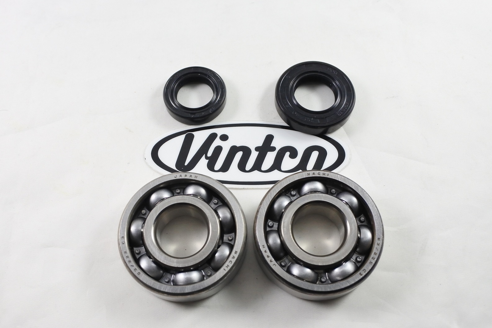MAIN BEARING AND SEAL KIT 85-07 HONDA CR 80 85 R VINTCO KMB031 thumbnail 2