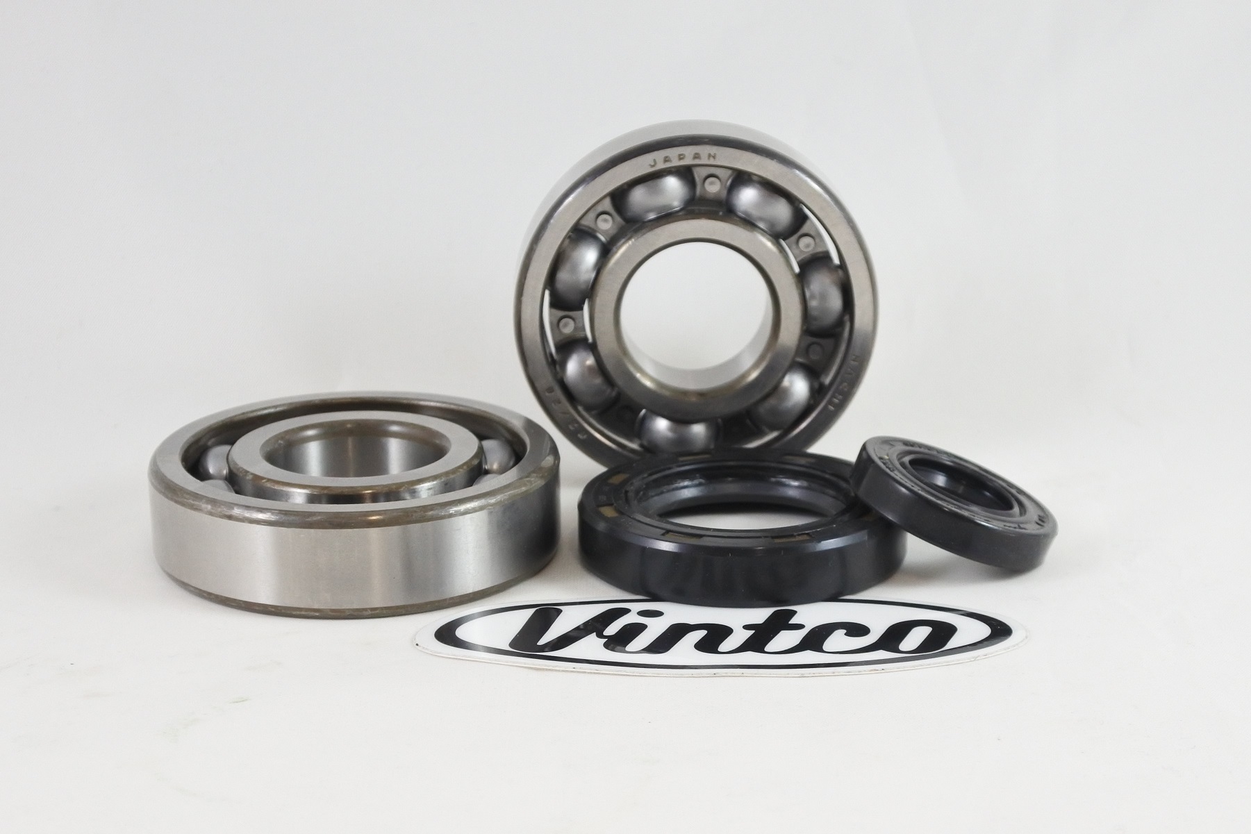 MAIN BEARING SEAL KIT 92-07 HONDA CR 250 VINTCO KMB032 image 1