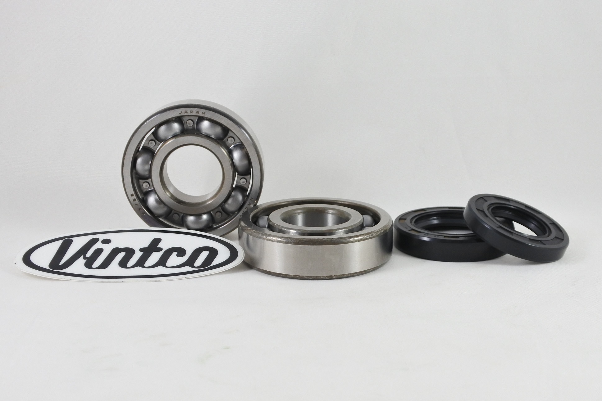 MAIN BEARING AND SEAL KIT 85-89 HONDA ATC TRX R 250 VINTCO KMB033 image 1