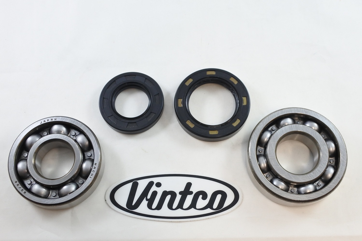 MAIN BEARING AND SEAL KIT 85-89 HONDA ATC TRX R 250 VINTCO KMB033 thumbnail 2
