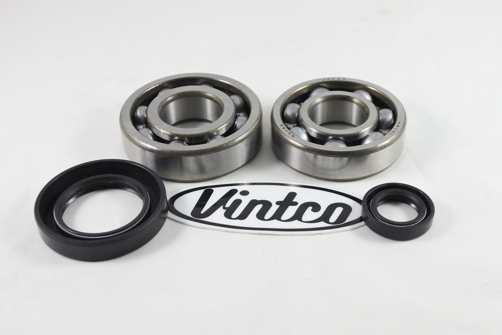 MAIN BEARING AND SEAL KIT 84-01 HONDA CR 250 500 VINTCO KMB034 thumbnail 4