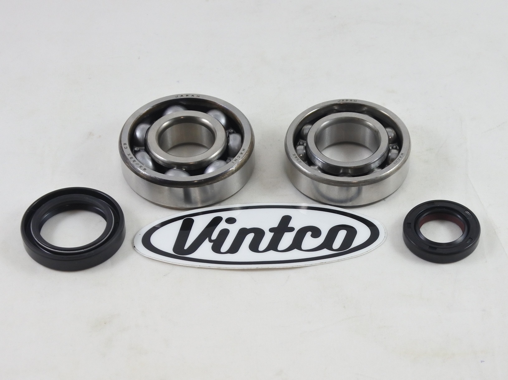 MAIN BEARING AND SEAL KIT 82-85 SUZUKI RM 125 VINTCO KMB035 thumbnail 2