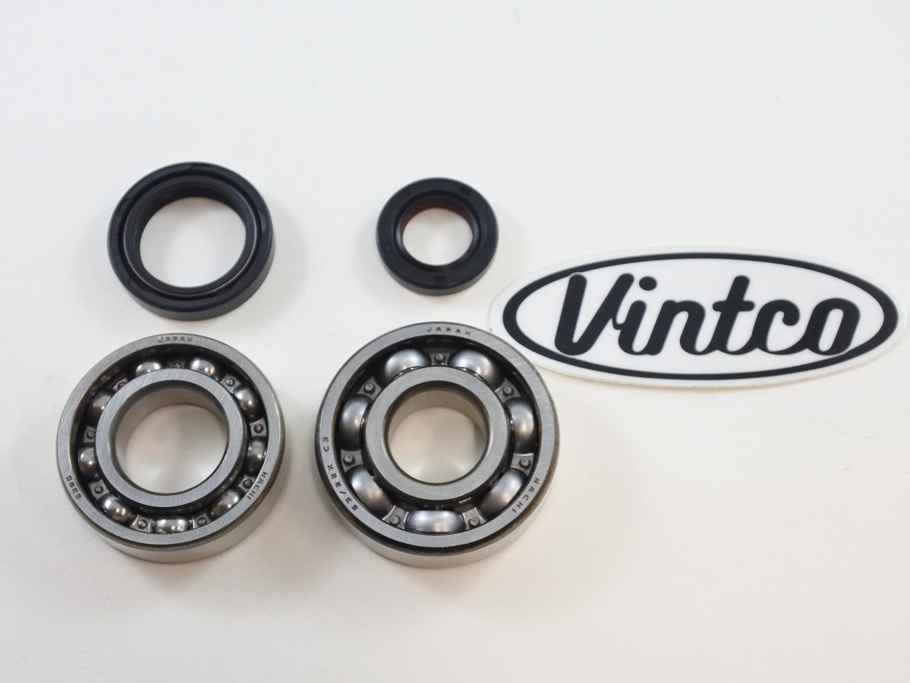 MAIN BEARING AND SEAL KIT 82-85 SUZUKI RM 125 VINTCO KMB035 thumbnail 4