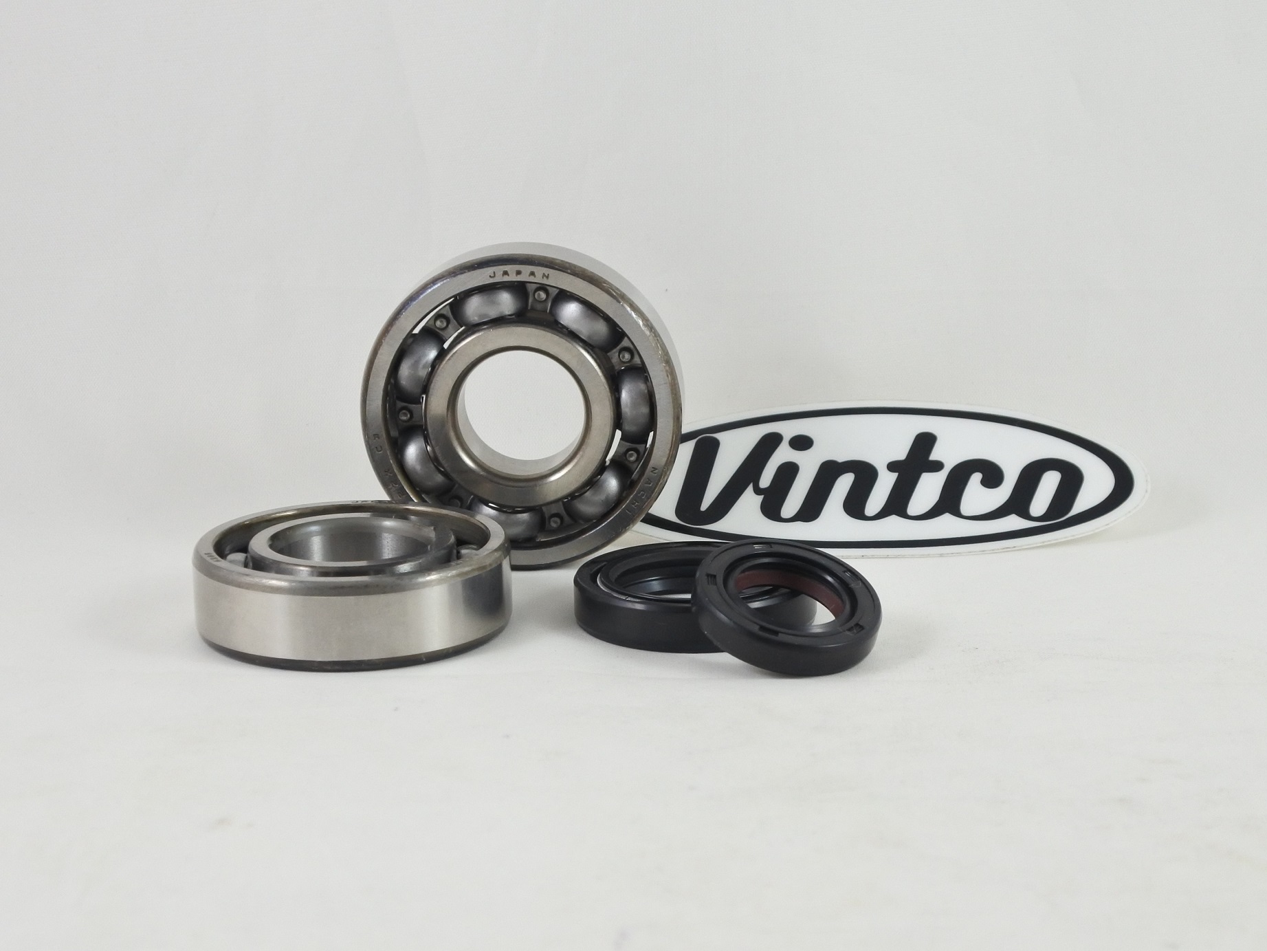 MAIN BEARING AND SEAL KIT 86-88 SUZUKI RM 125 VINTCO KMB036 image 1