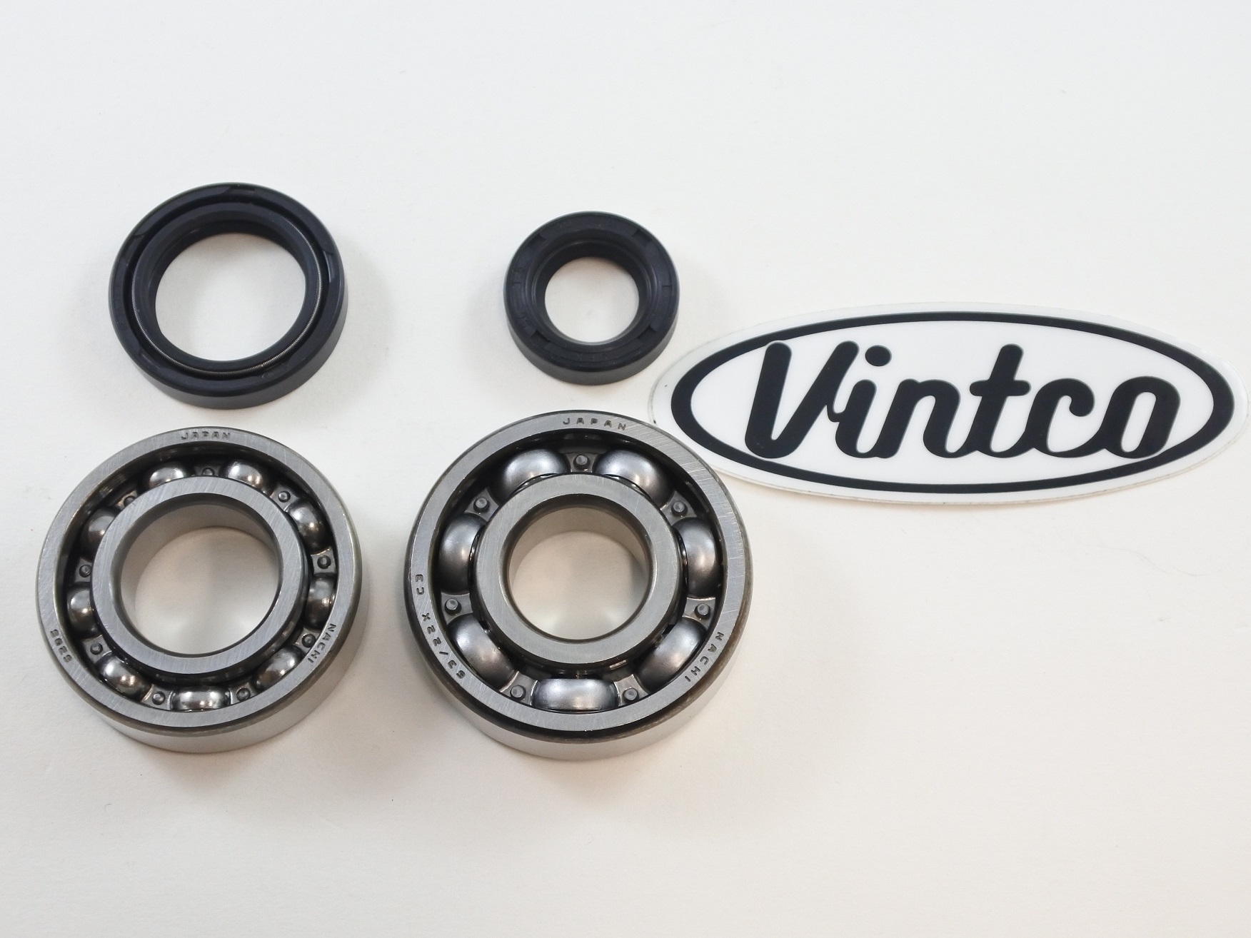 MAIN BEARING AND SEAL KIT 86-88 SUZUKI RM 125 VINTCO KMB036 thumbnail 4