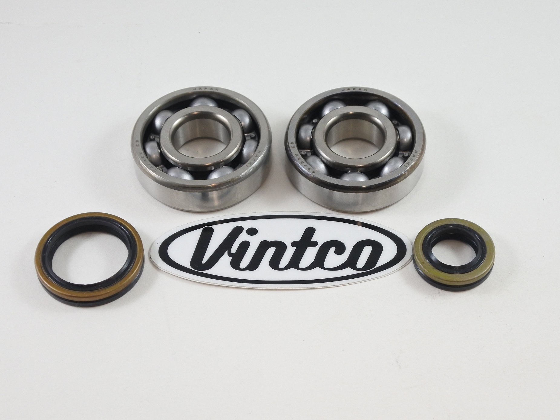 MAIN BEARING AND SEAL KIT 99-07 SUZUKI RM 125 VINTCO KMB038 thumbnail 2