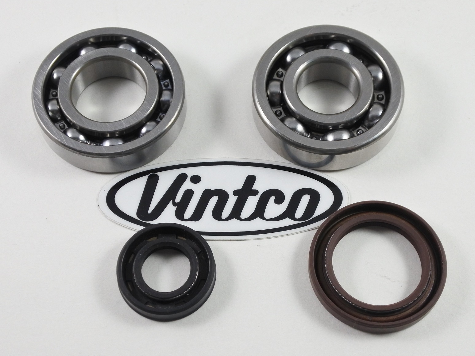 MAIN BEARING AND SEAL KIT 82-85 SUZUKI RM 250 VINTCO KMB039 thumbnail 2