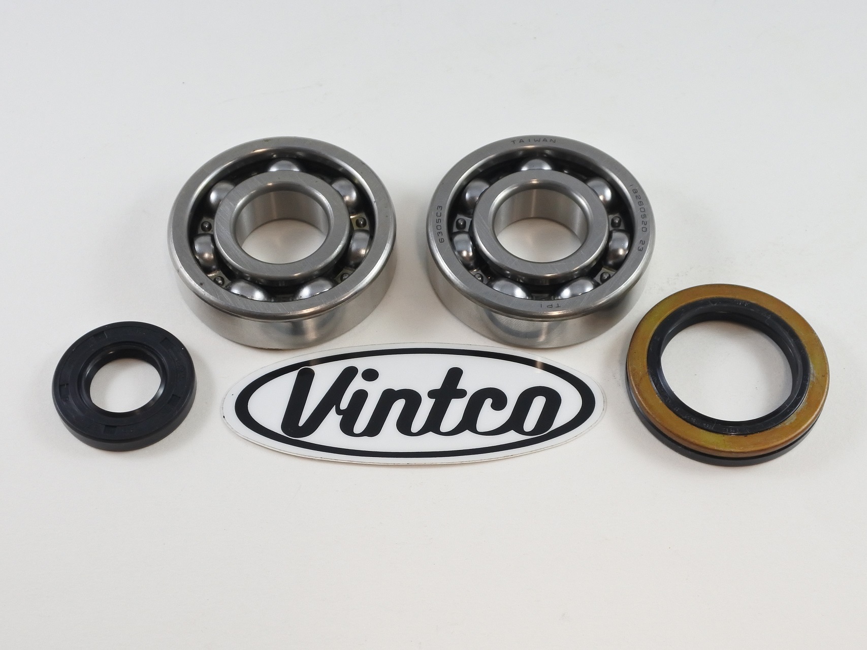 MAIN BEARING AND SEAL KIT 89-93 SUZUKI RM 250 VINTCO KMB041 thumbnail 2