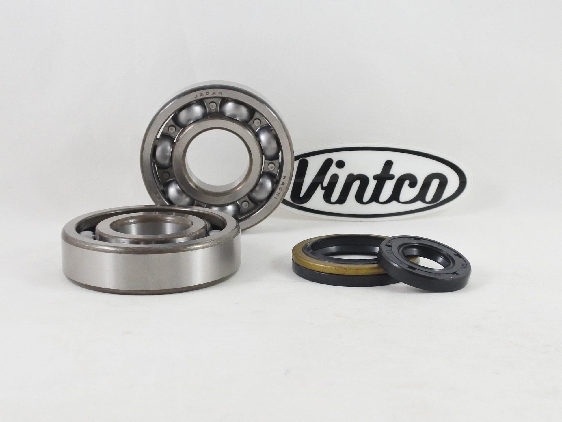 MAIN BEARING AND SEAL KIT 94-95 SUZUKI RM 250 VINTCO KMB042 image 1