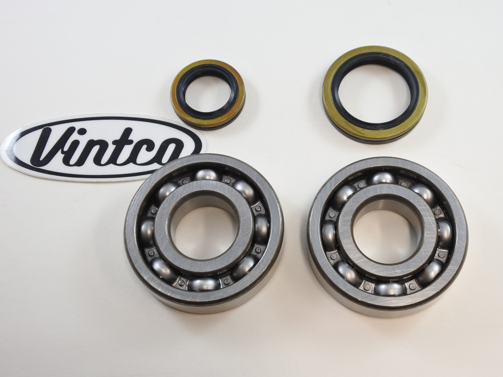 MAIN BEARING AND SEAL KIT 96-02 SUZUKI RM 250 VINTCO KMB043 thumbnail 4