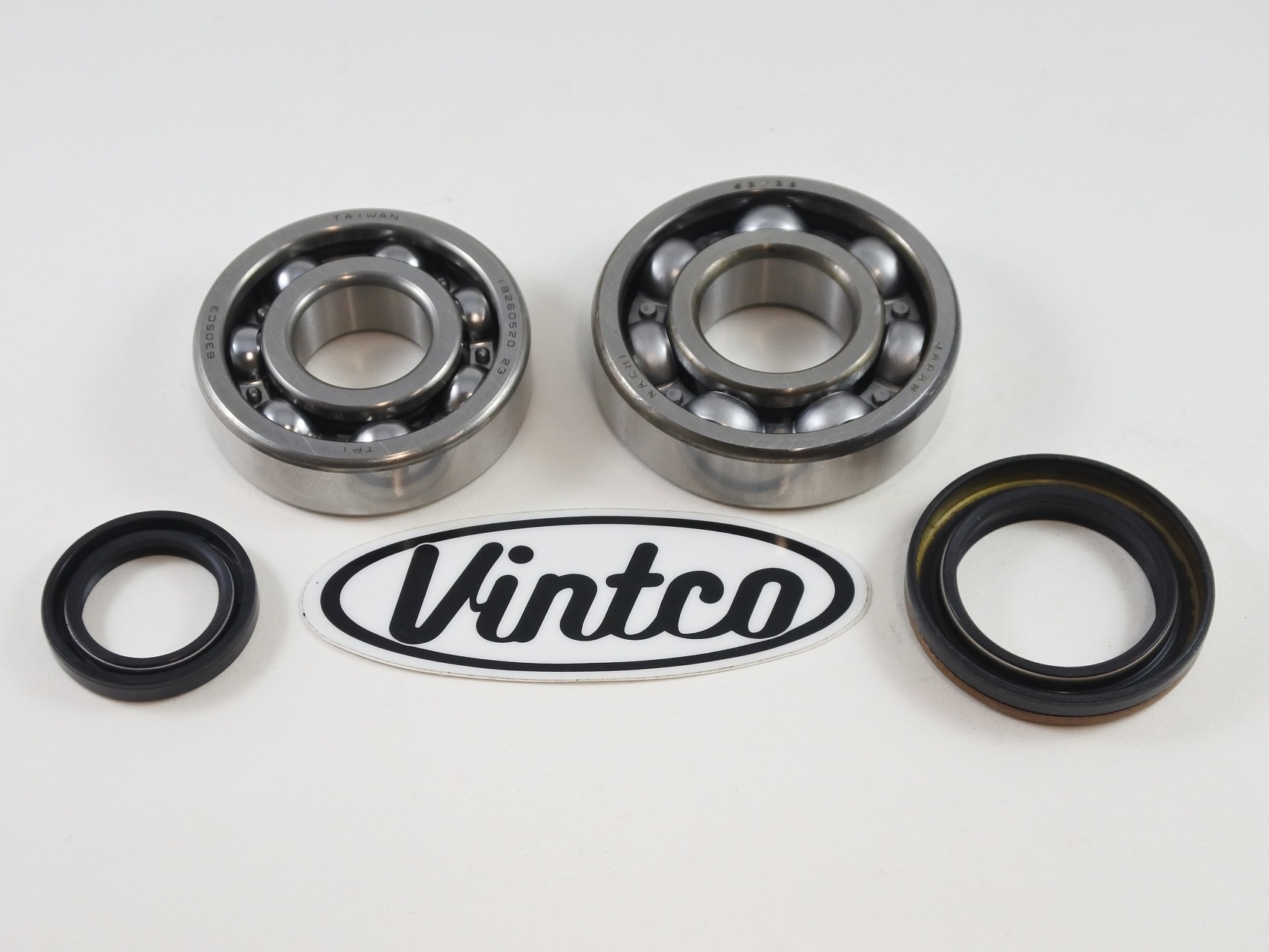 MAIN BEARING AND SEAL KIT 89-94 SUZUKI RMX 250 VINTCO KMB044 thumbnail 3