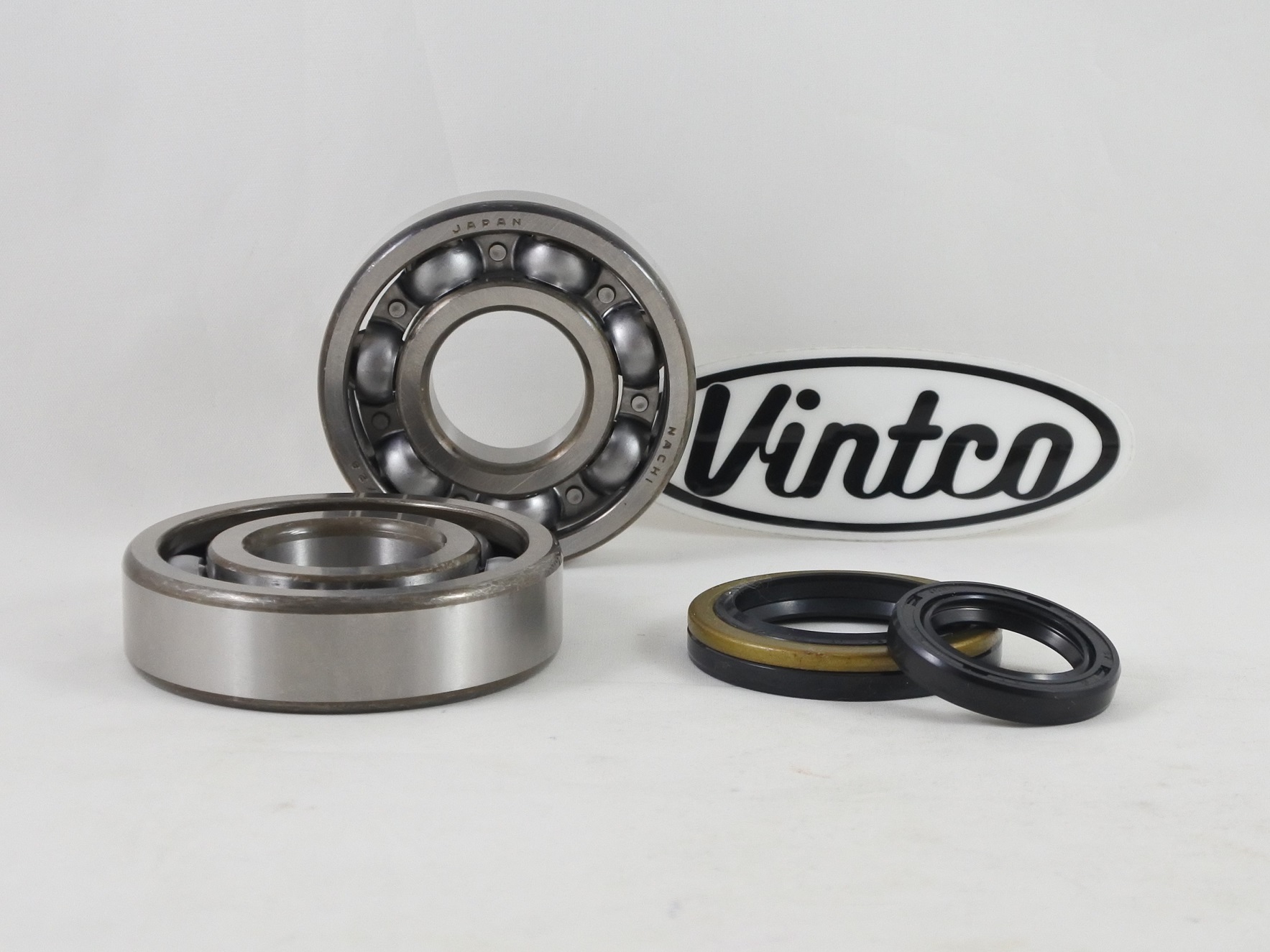 MAIN BEARING AND SEAL KIT 95-98 SUZUKI RMX 250 VINTCO KMB045 image 1
