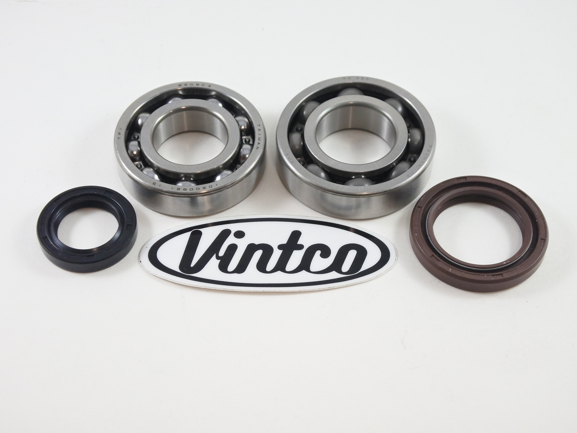 MAIN BEARING AND SEAL KIT 85-86 SUZUKI LT R QUADRACER 250 VINTCO KMB046 thumbnail 2