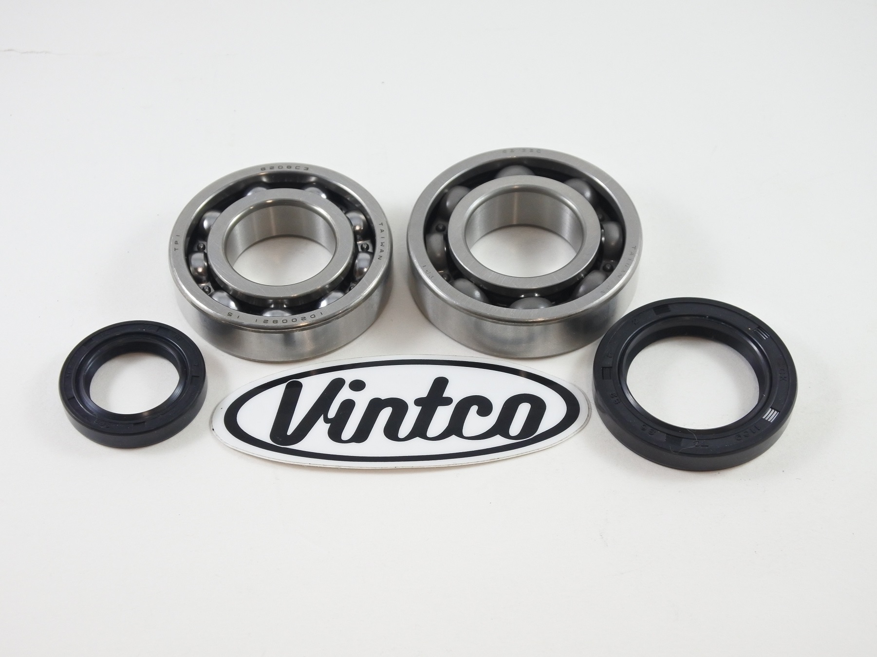 MAIN BEARING AND SEAL KIT 87-92 SUZUKI LT R 250 VINTCO KMB047 thumbnail 2
