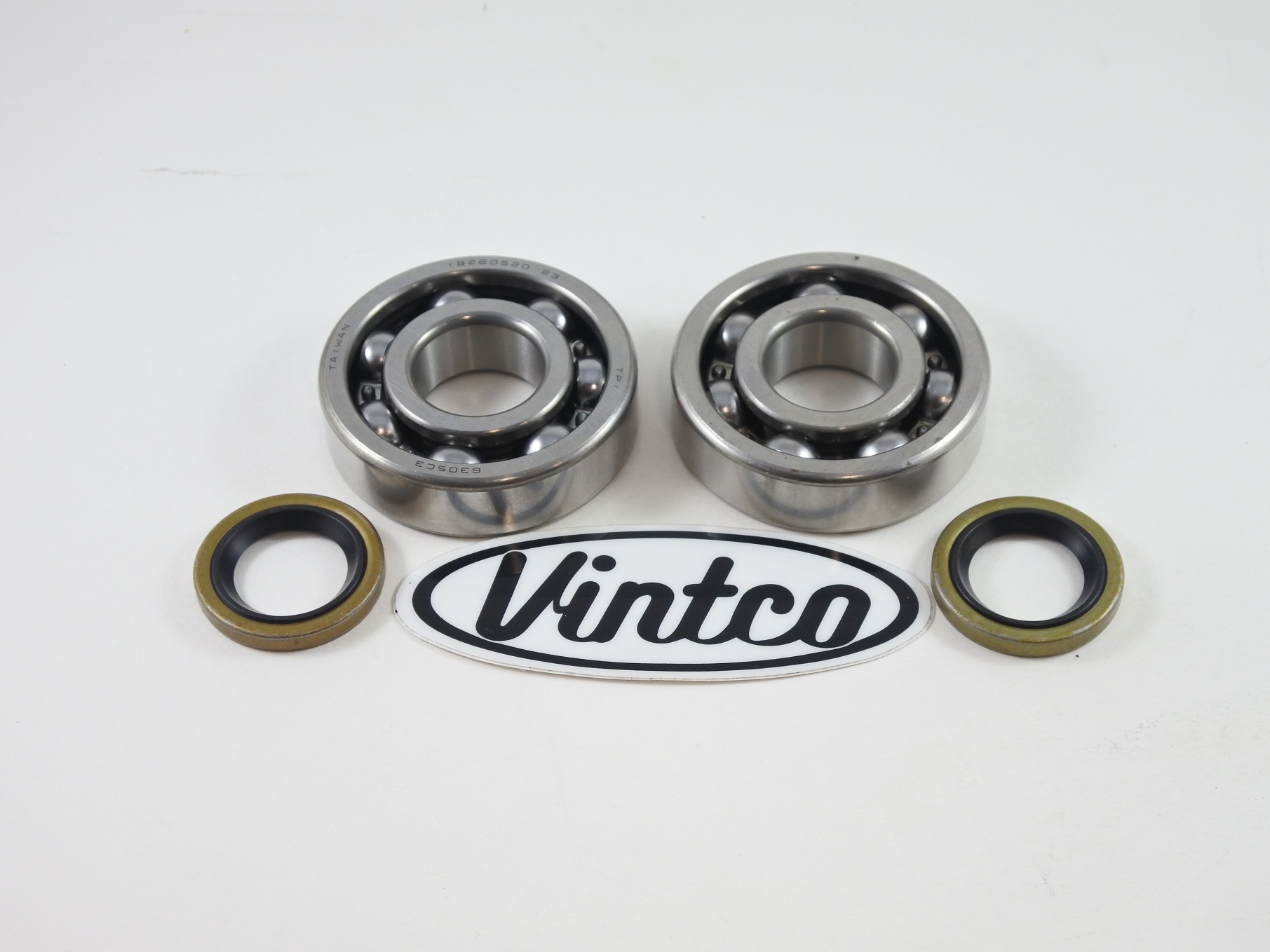 MAIN BEARING AND SEAL KIT 90-06 KAWASAKI KDX 200 220 VINTCO KMB050 thumbnail 2
