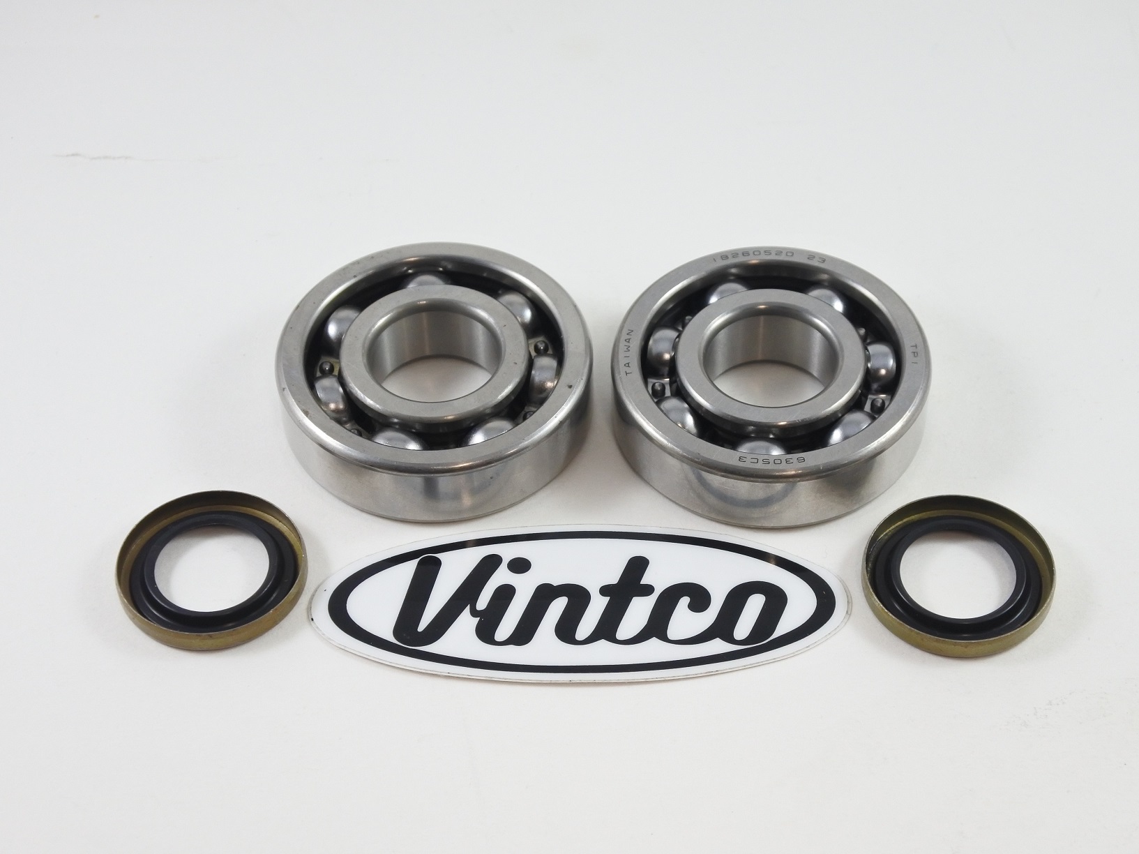 MAIN BEARING AND SEAL KIT 90-06 KAWASAKI KDX 200 220 VINTCO KMB050 thumbnail 3