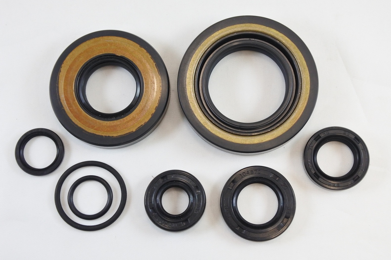 OIL SEAL KIT 73-76 HONDA CR MR MT 250 VINTCO KOS005 thumbnail 2