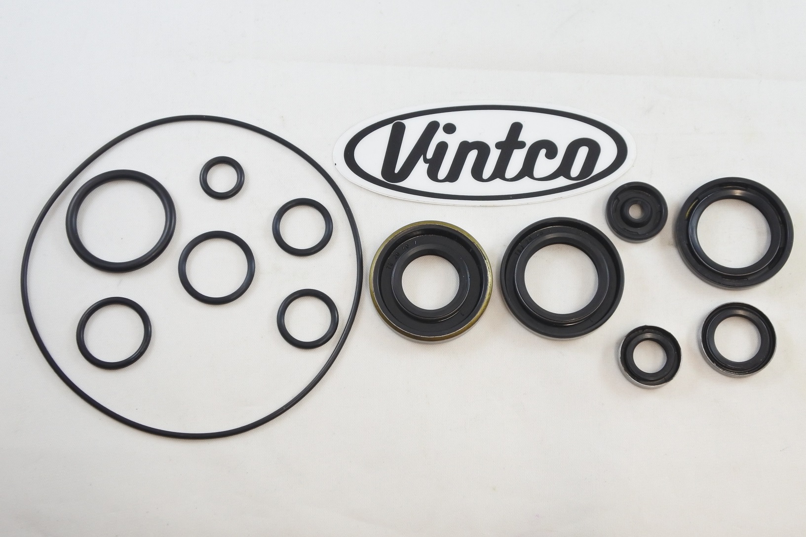 OIL SEAL KIT 74-83 KAWASAKI KD KE KS KX 125 VINTCO KOS012 thumbnail 3