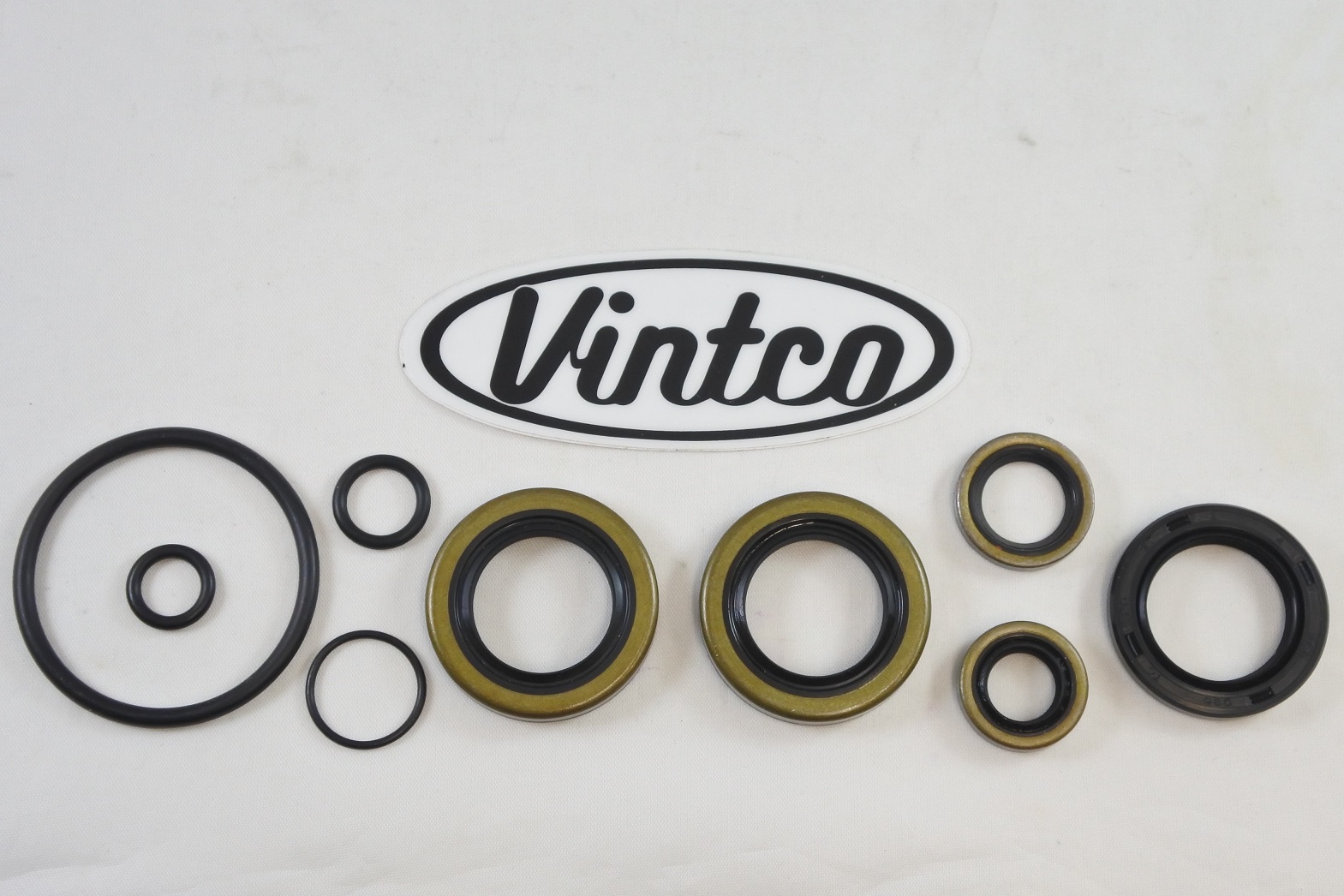 OIL SEAL KIT 80-82 KAWASAKI KDX KX 125 175 VINTCO KOS014 thumbnail 2