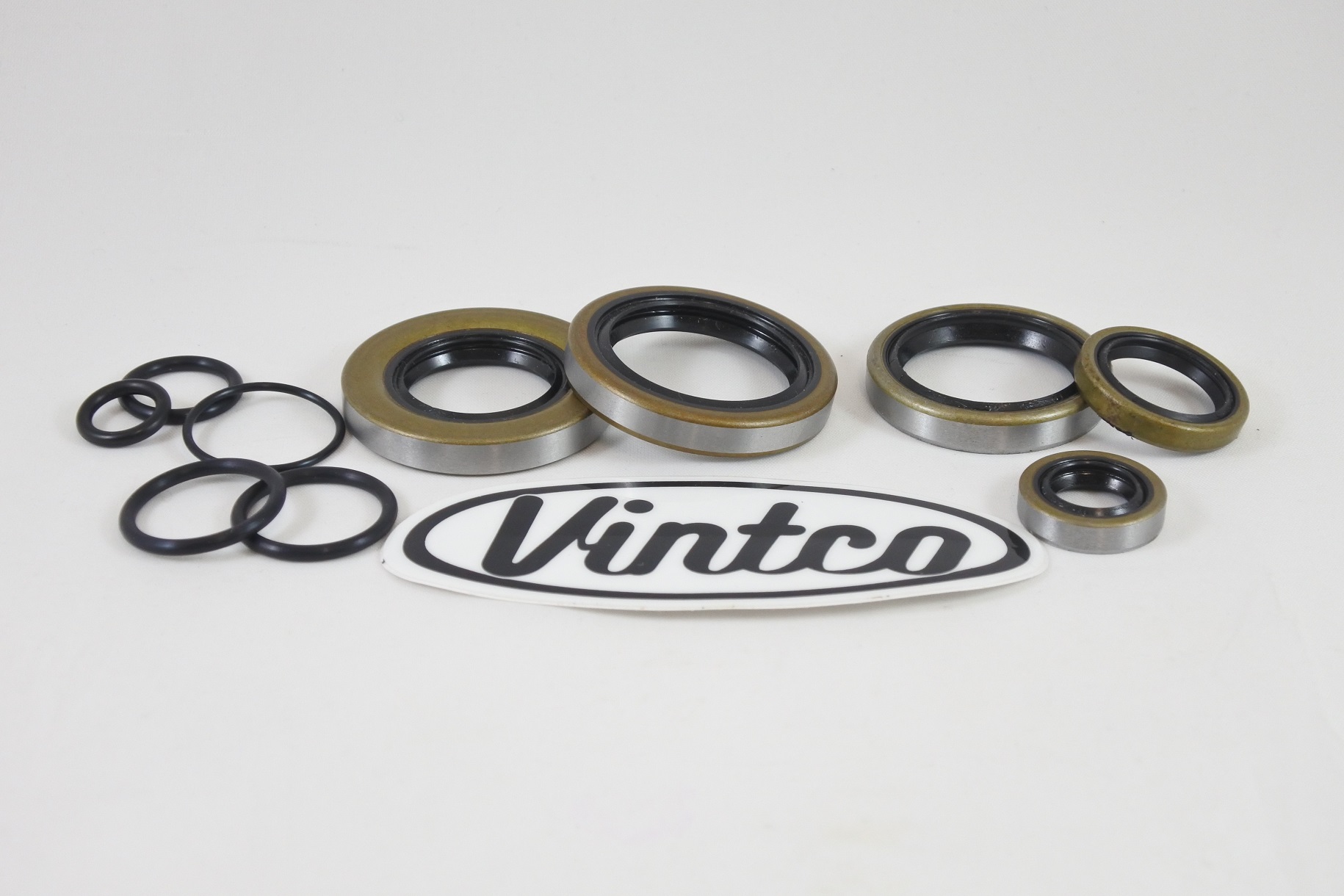 OIL SEAL KIT 78-79 KAWASAKI KX 250 VINTCO KOS016 image 1
