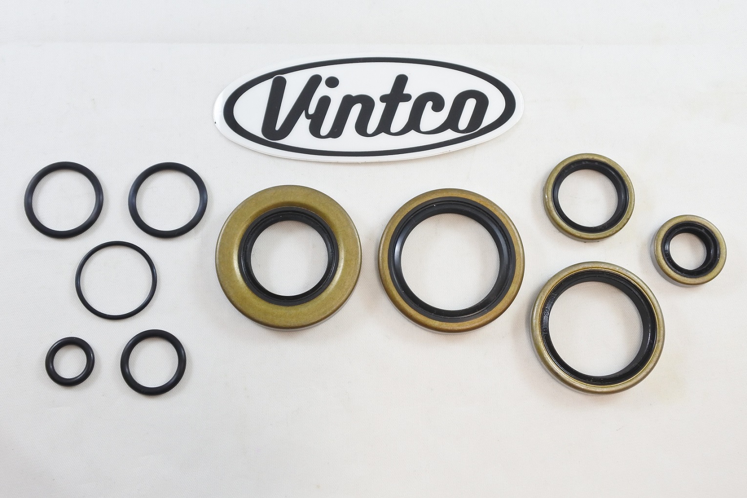 OIL SEAL KIT 78-79 KAWASAKI KX 250 VINTCO KOS016 thumbnail 2