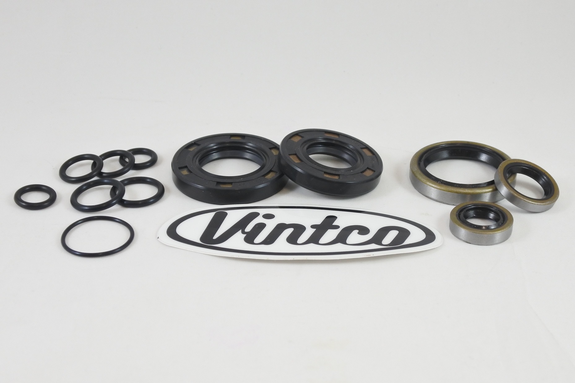 OIL SEAL KIT 80-82 KAWASAKI KX KDX 250 VINTCO KOS017 image 1