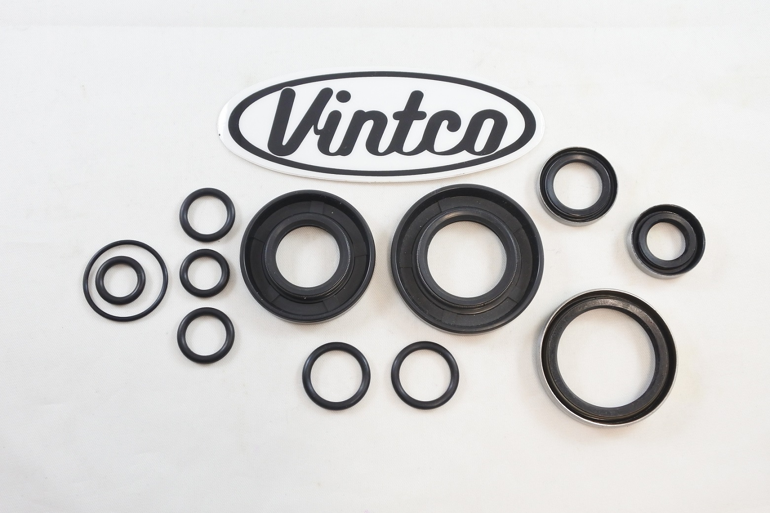 OIL SEAL KIT 80-82 KAWASAKI KX KDX 250 VINTCO KOS017 thumbnail 3