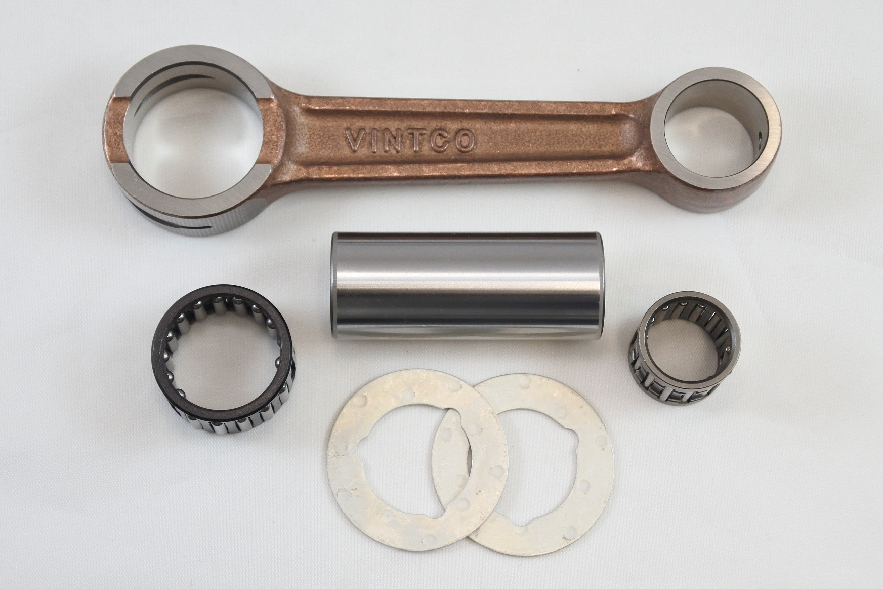 CONNECTING ROD KIT 69-82 YAMAHA AT ATM CT DT IT MX TY TZ YZ 1 2 3 100 125 175 VINTCO KR2006 thumbnail 3