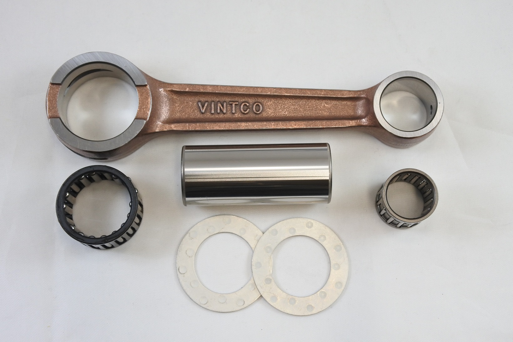 CONNECTING ROD KIT 75-81 YAMAHA DT IT MX TY YZ 250 400 VINTCO KR2013 thumbnail 3