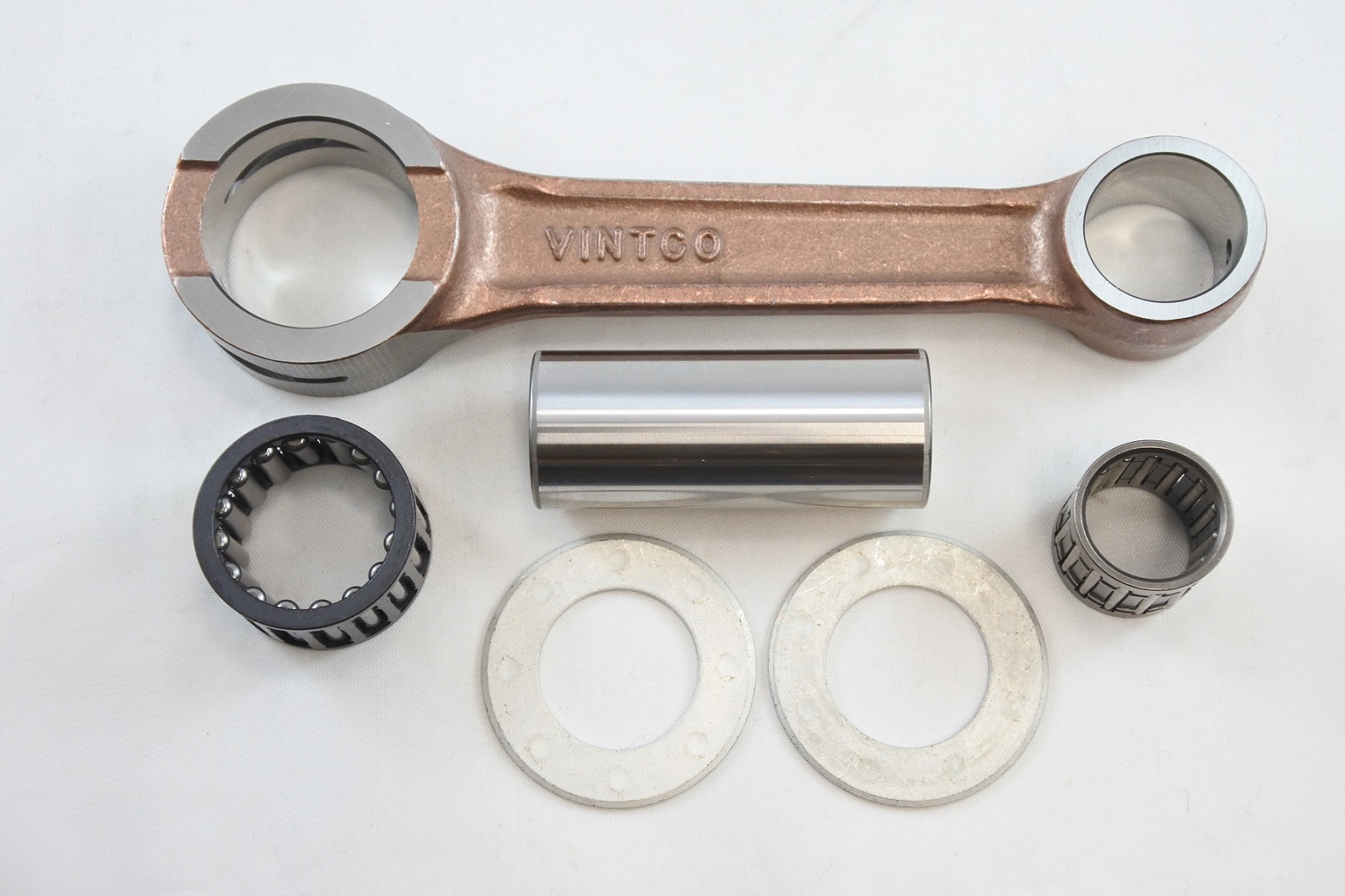 CONNECTING ROD KIT 78-08 KAWASAKI KDX KX KXT KXF TECATE 4 250 VINTCO KR2014 thumbnail 2