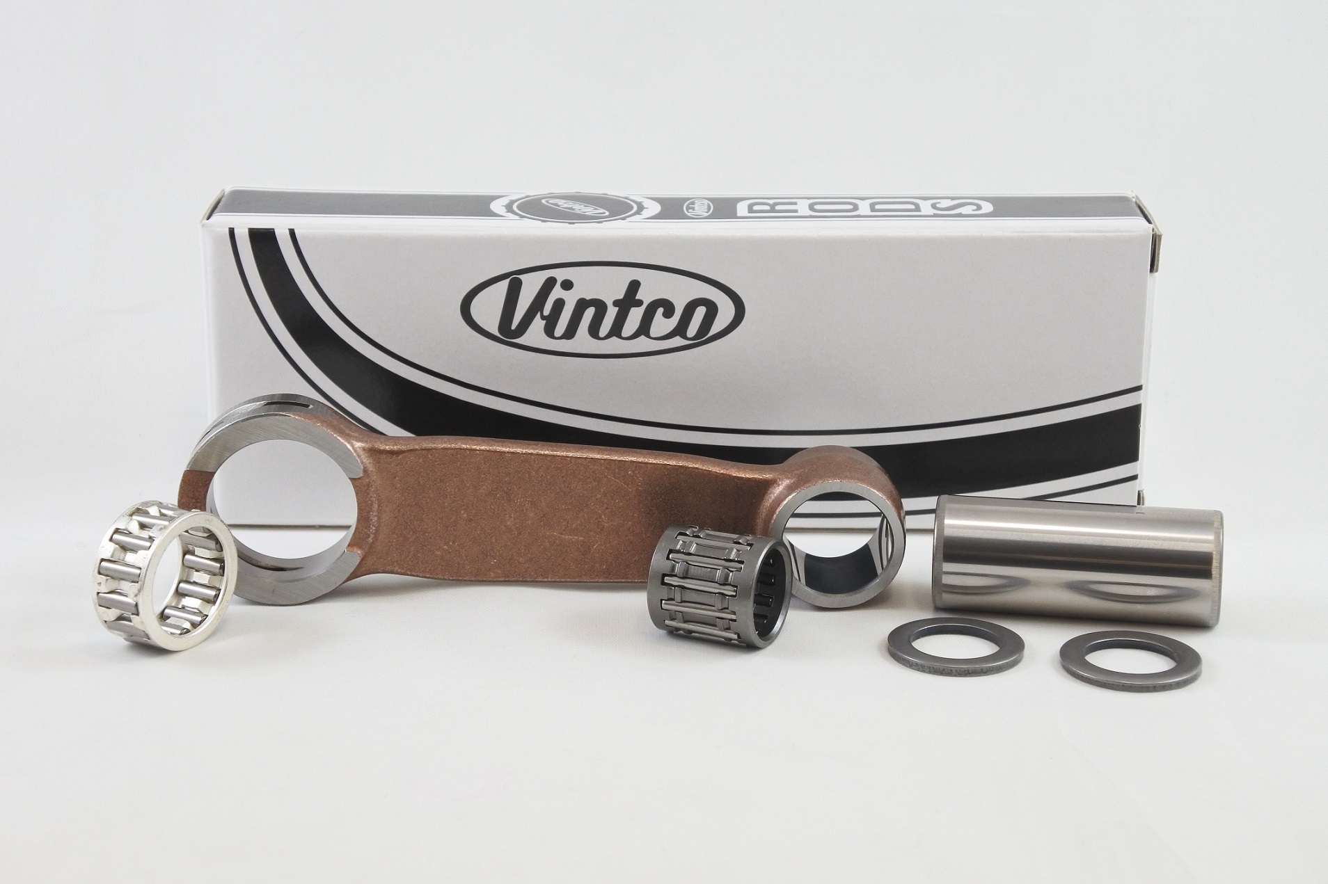 CONNECTING ROD KIT 74-87 HUSQVARNA CR WR XC 125 VINTCO KR2022 image 1