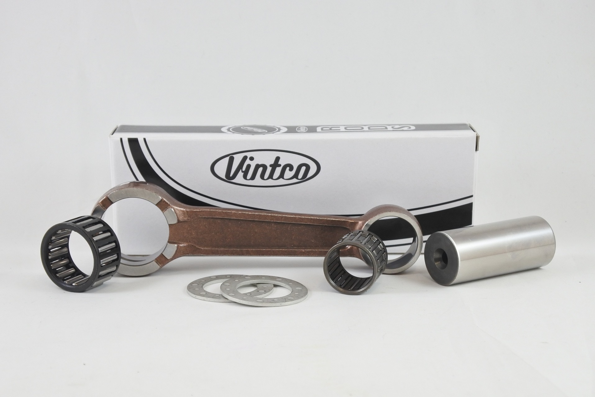 CONNECTING ROD KIT 75-81 BULTACO 250 360 370 CRANK PIN 6X24X56 VINTCO KR2032 image 1